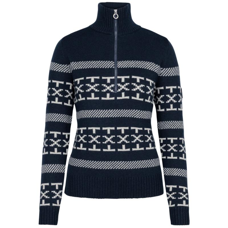 Johaug-Dalsbygda Woolmix Halfzip Sweater-221136-Opplevsport Melhus-1
