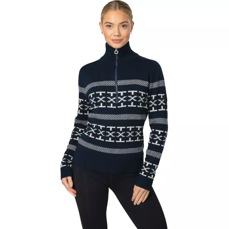 Johaug-Dalsbygda Woolmix Halfzip Sweater-221136-Opplevsport Melhus-2