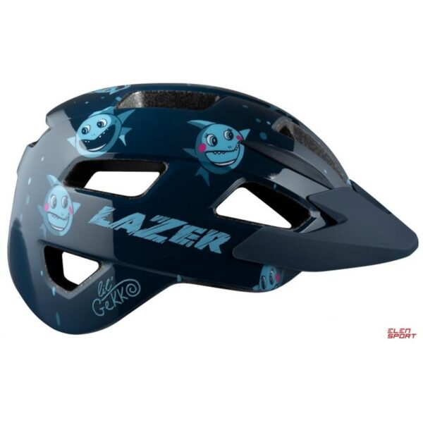 Lazer-Sykkelhjelm Lil Gekko Sharky 46-50-LZLILGEKKOCECPSC-Opplevsport Melhus-1
