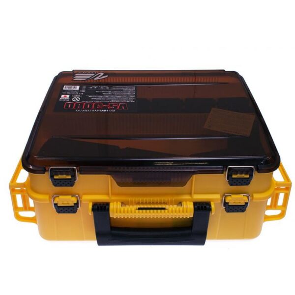 Meiho-Versus 3080 Dobbeltboks 480x356x186mm Gul-Svart-983.518-Opplevsport Melhus-1