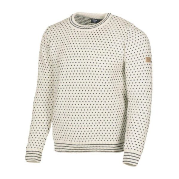 IVANHOE-Sverre Crewneck White-Ivan549-Opplevsport Melhus-1