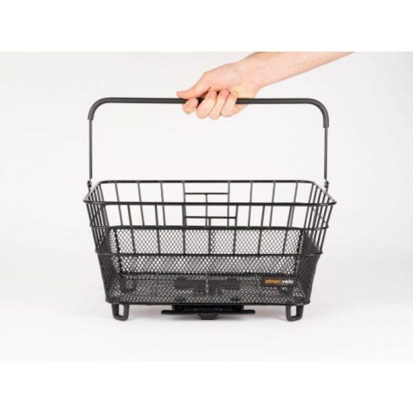 ATRAN VELO-Kurv BRING L basket. black w-1770-41L-Opplevsport Melhus-1