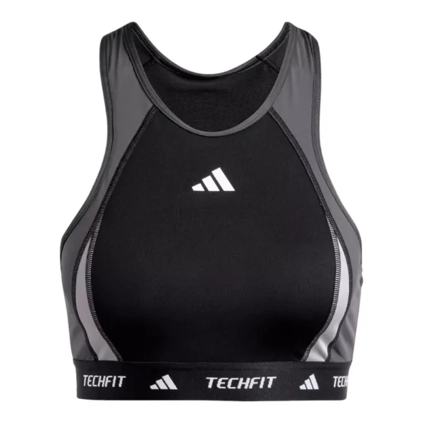 Adidas-Techfit Medium Support Sports Bra Black-IX3286-Opplevsport Melhus-1 Adidas-Techfit Medium Support Sports Bra Black-IX3286-Opplevsport Melhus-1