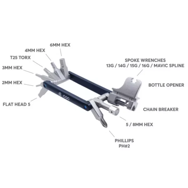 COG-Miniverktøy 16 in 1 m-kjedekut-FF-25-Opplevsport Melhus-1 COG-Miniverktøy 16 in 1 m-kjedekut-FF-25-Opplevsport Melhus-1