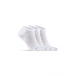 Craft Core Dry Footies 3 Pk Hvit