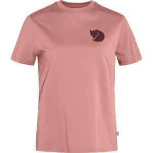 Fjällräven Fox Boxy Logo T-Skjorte Dame Rosa
