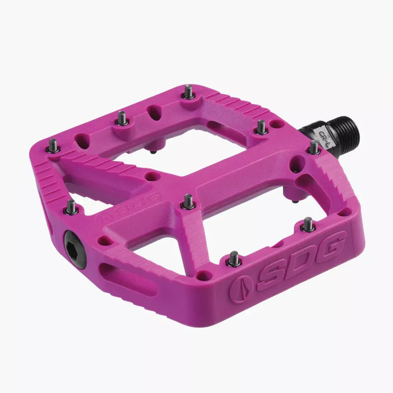SDG-Flat Pedal COMP Purple (Composite Bod-3-Opplevsport Melhus-1
