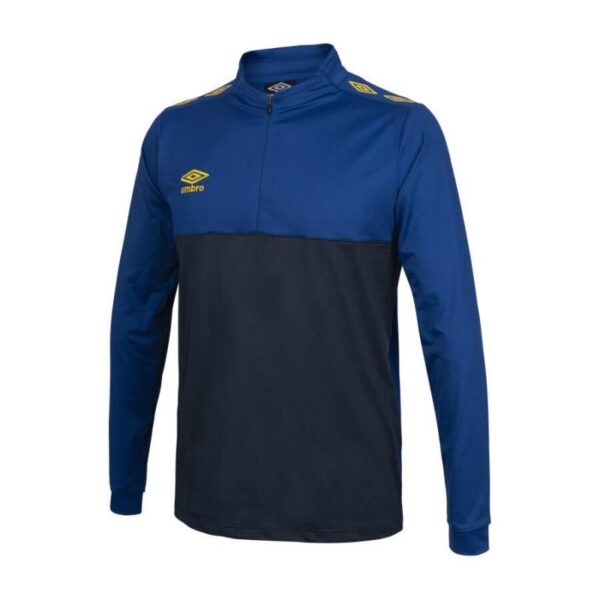 Umbro-Ux Pro Half Zip Blue – Yellow-251004A-Opplevsport Melhus-1 Umbro-Ux Pro Half Zip Blue - Yellow-251004A-Opplevsport Melhus-1